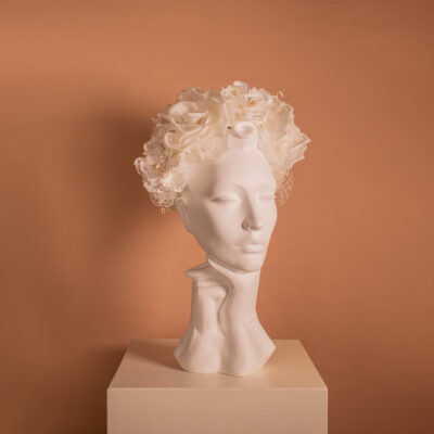 Big Silk Flower Headband