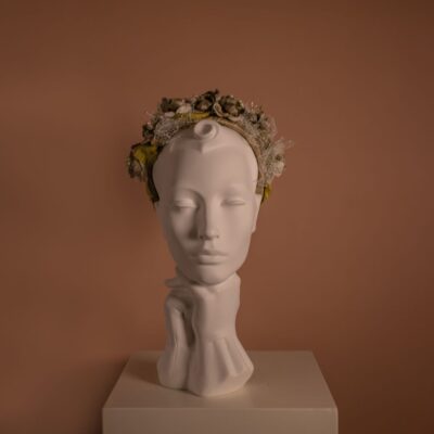 Headband with small Silk Flowers